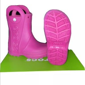 Crocs Rain Boots (kids size 9C)